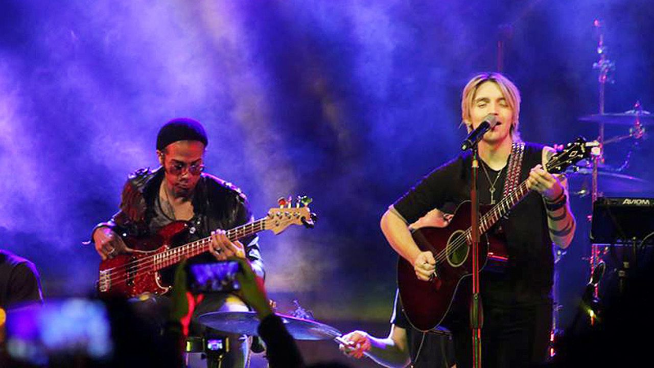 The Calling performing on tour